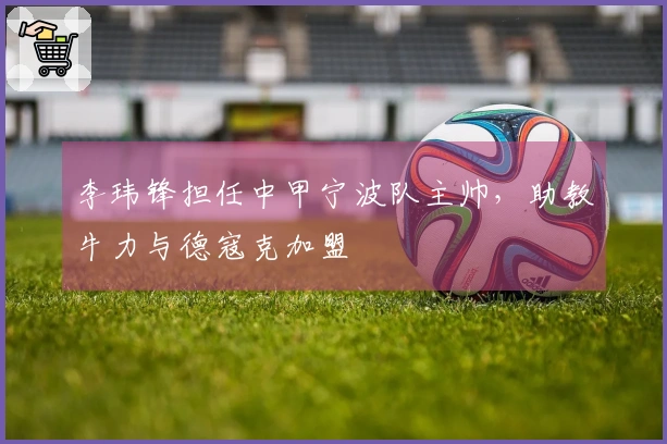 李玮锋担任中甲宁波队主帅，助教牛力与德寇克加盟